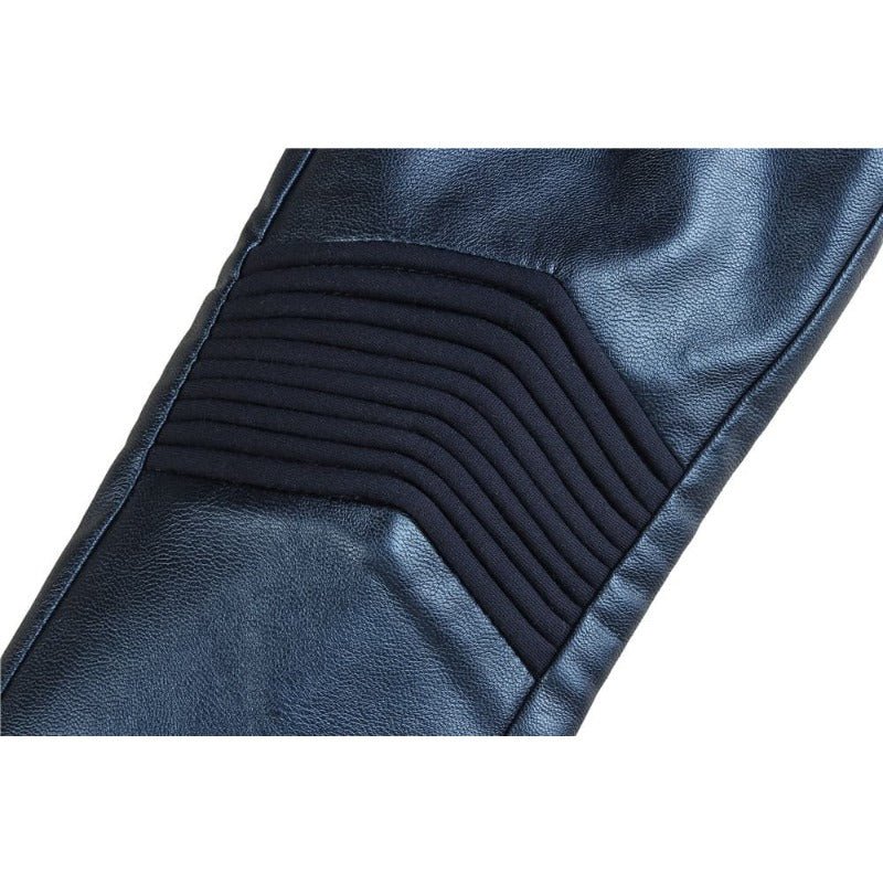 Костюм Капитана Марвел Металлический Синий из Искусственной Кожи – Идеально для Фанатов Марвел