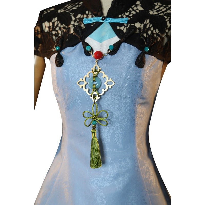 Аниме Костюм Жасмин Мику - Карнавальное Платье Мику с Тобой 2021 Хэллоуин