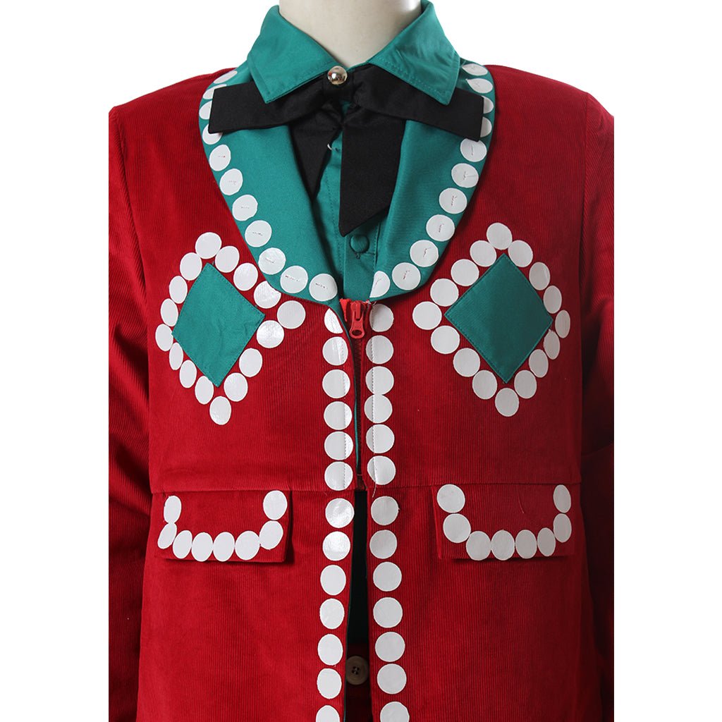 Мужской костюм для косплея в стиле Рождественской красной формы | Индивидуальный наряд, вдохновленный Сантой