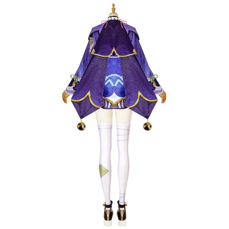 Костюм для косплея Qiqi из Genshin Impact, стандартный размер, наряд на Хэллоуин