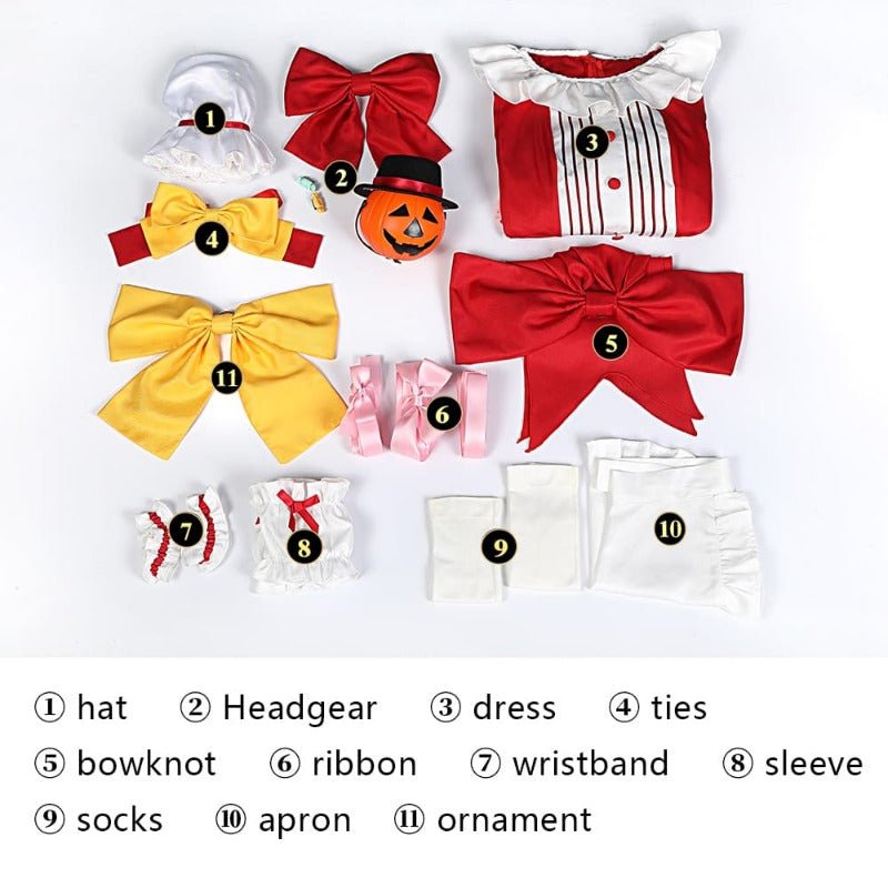 Костюм для карнавала Flandre Scarlett из Touhou Project на Хэллоуин