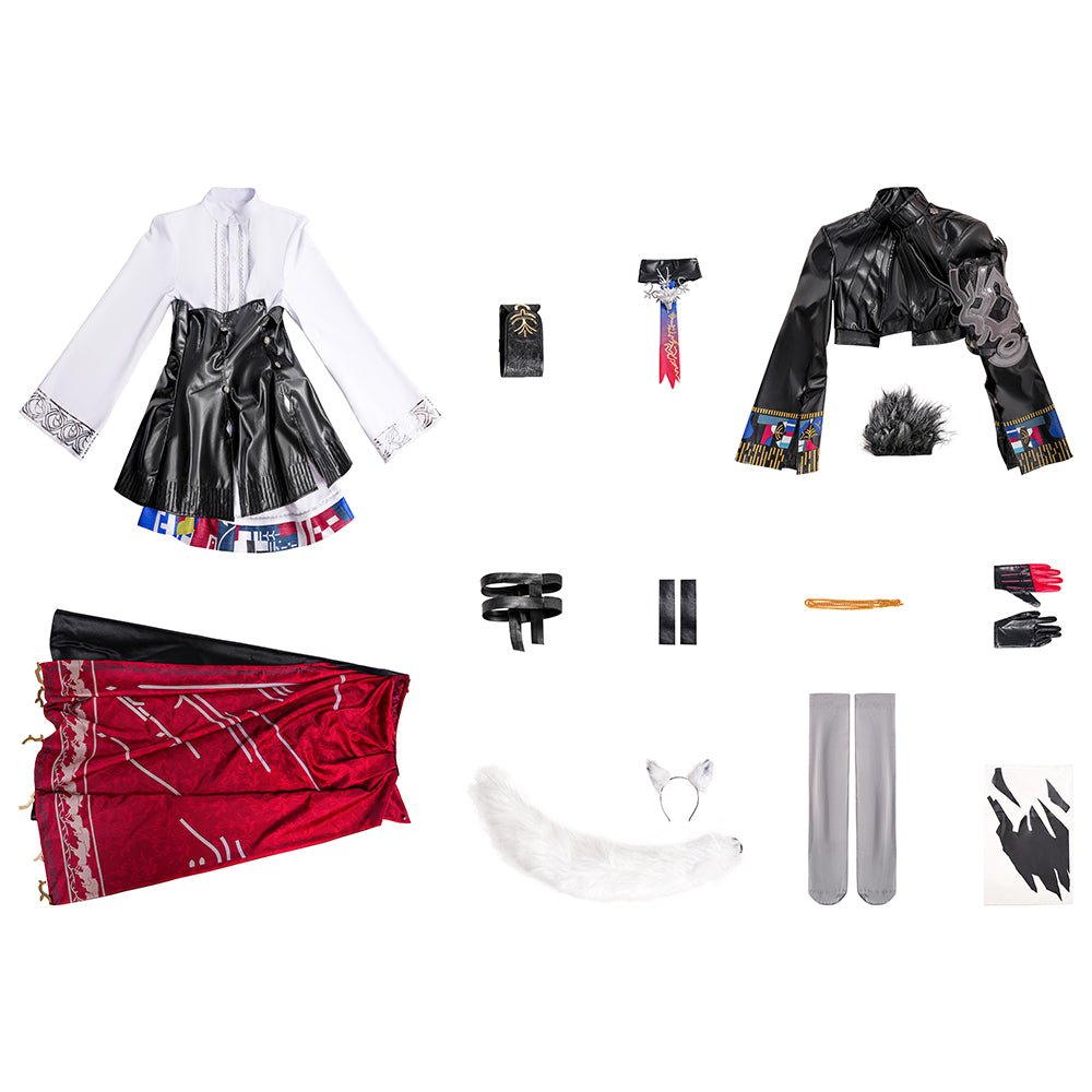 Костюм для косплея Lappland The Decadenza из Arknights - наряд для ролевых игр