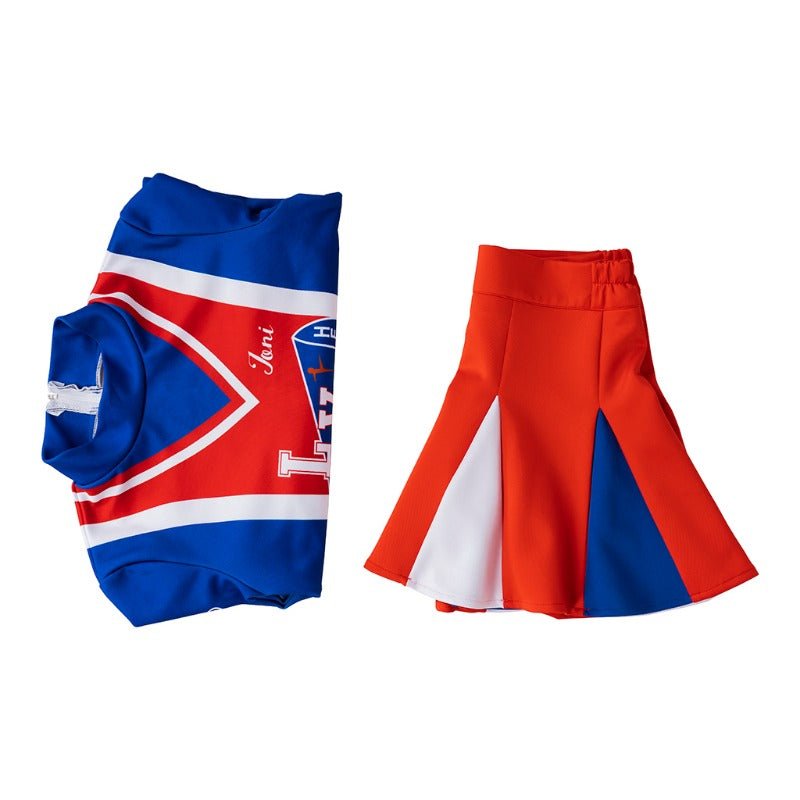 Винтажный костюм чирлидера 1980-х - Хэллоуин косплей 'Hey Mickey'