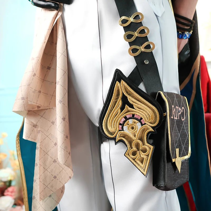 Костюм для косплея Aventurine из Honkai Star Rail - коллеги Topaz, корпорация Interastral Peace, мужской наряд для Хэллоуина