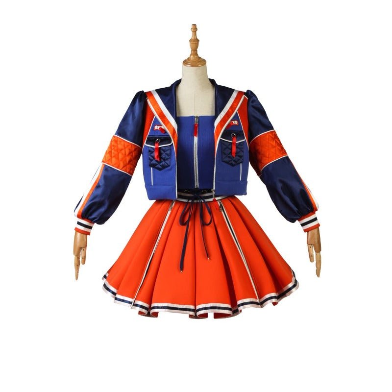 SKE48 Костюм для косплея в стиле аниме, полный набор для Хэллоуина