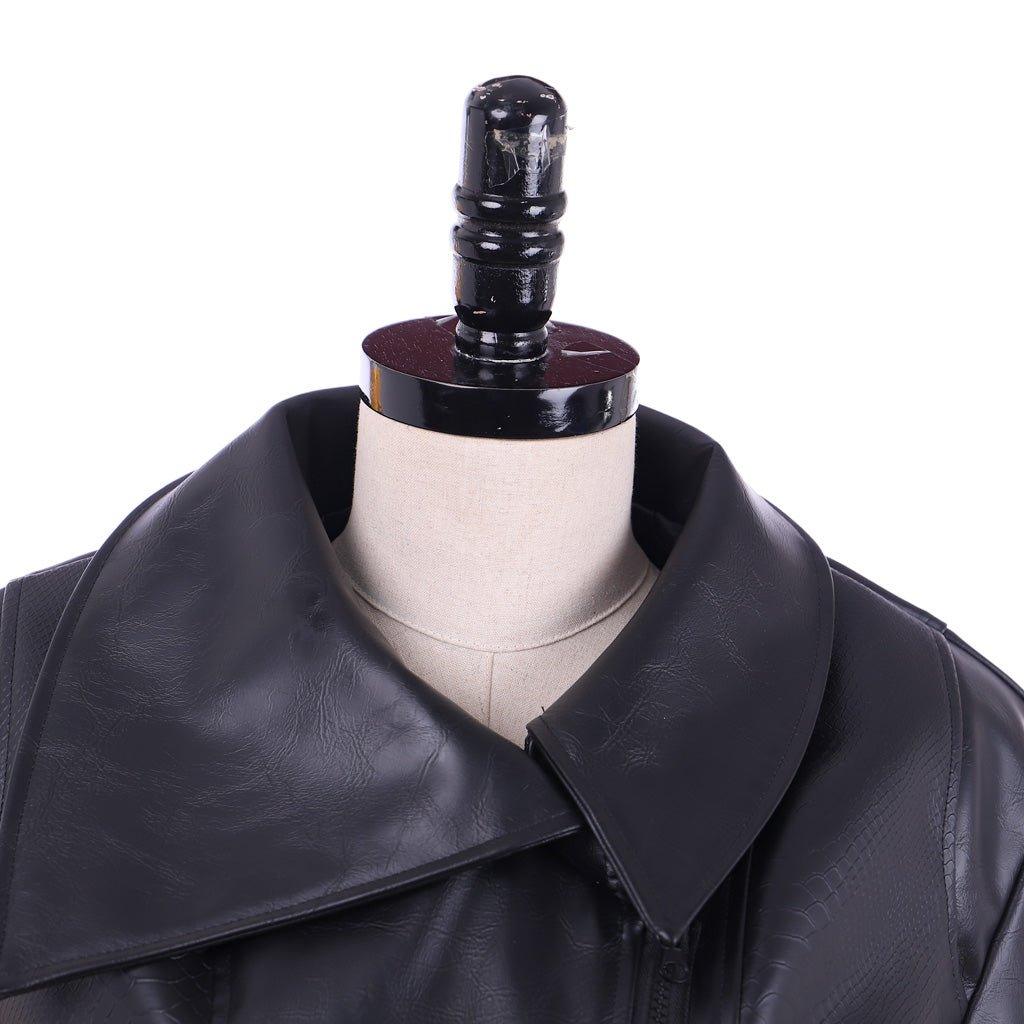 Костюм Эммы Сван для косплея | Черная куртка и брюки | Костюм для Хэллоуина