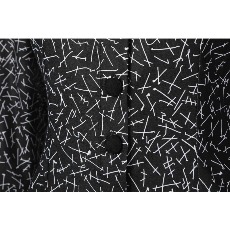 Костюм Wednesday Addams для женщин: черное готическое платье для косплея