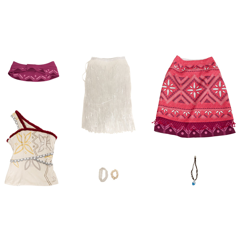 Костюм Моаны для косплея - Океаническое приключение для фанатов Диснея