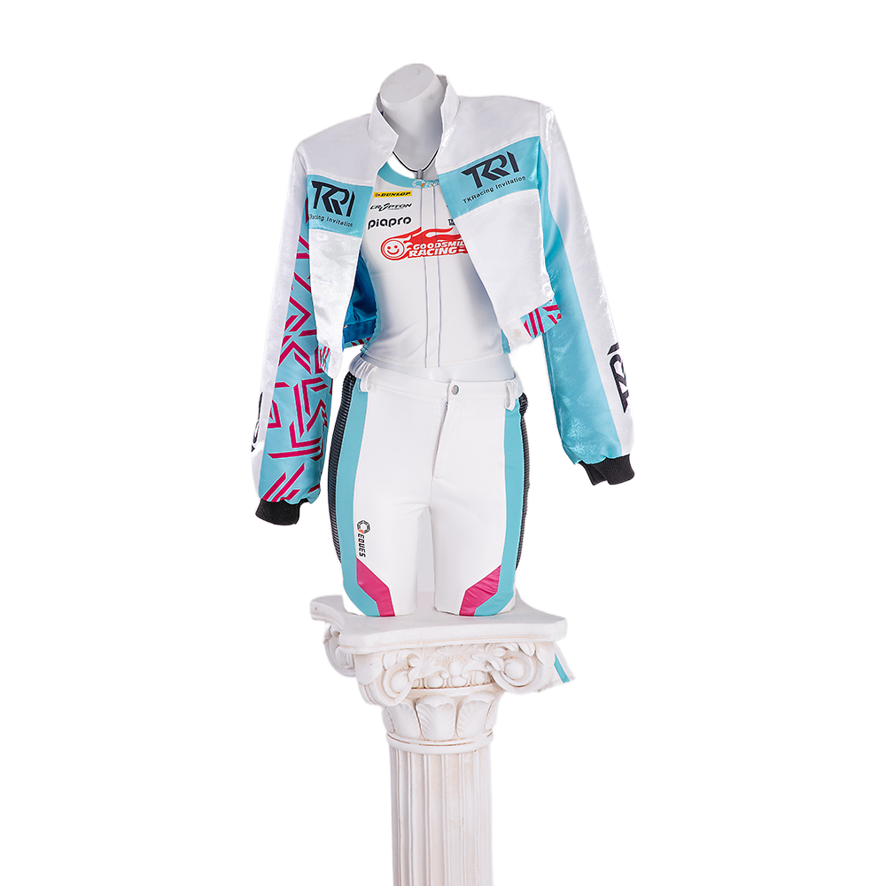 Костюм для косплея Hatsune Miku Racing KYOJO CUP 2024 - Высокое качество аниме образа