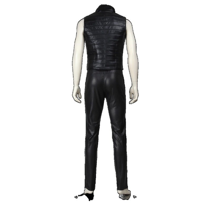 Костюм Вергила из Devil May Cry 3: Тренчкот из кожи для косплея и Хэллоуина