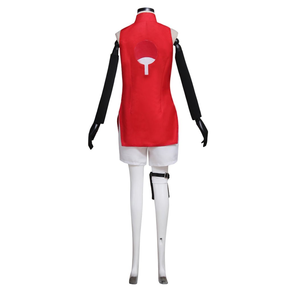 Костюм Сакуры Харуно из Наруто – Аутентичный Ниндзя Наряд для Фанатов Аниме