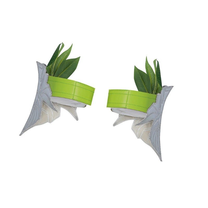 Костюм для косплея FF14 Nophica - Зеленое длинное платье для Хэллоуина и вечеринок