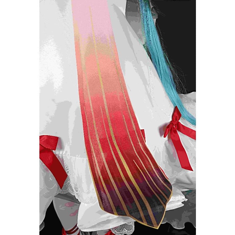 Костюм Miku для косплея: Ангельский Хэллоуинский наряд из Сада Эдема