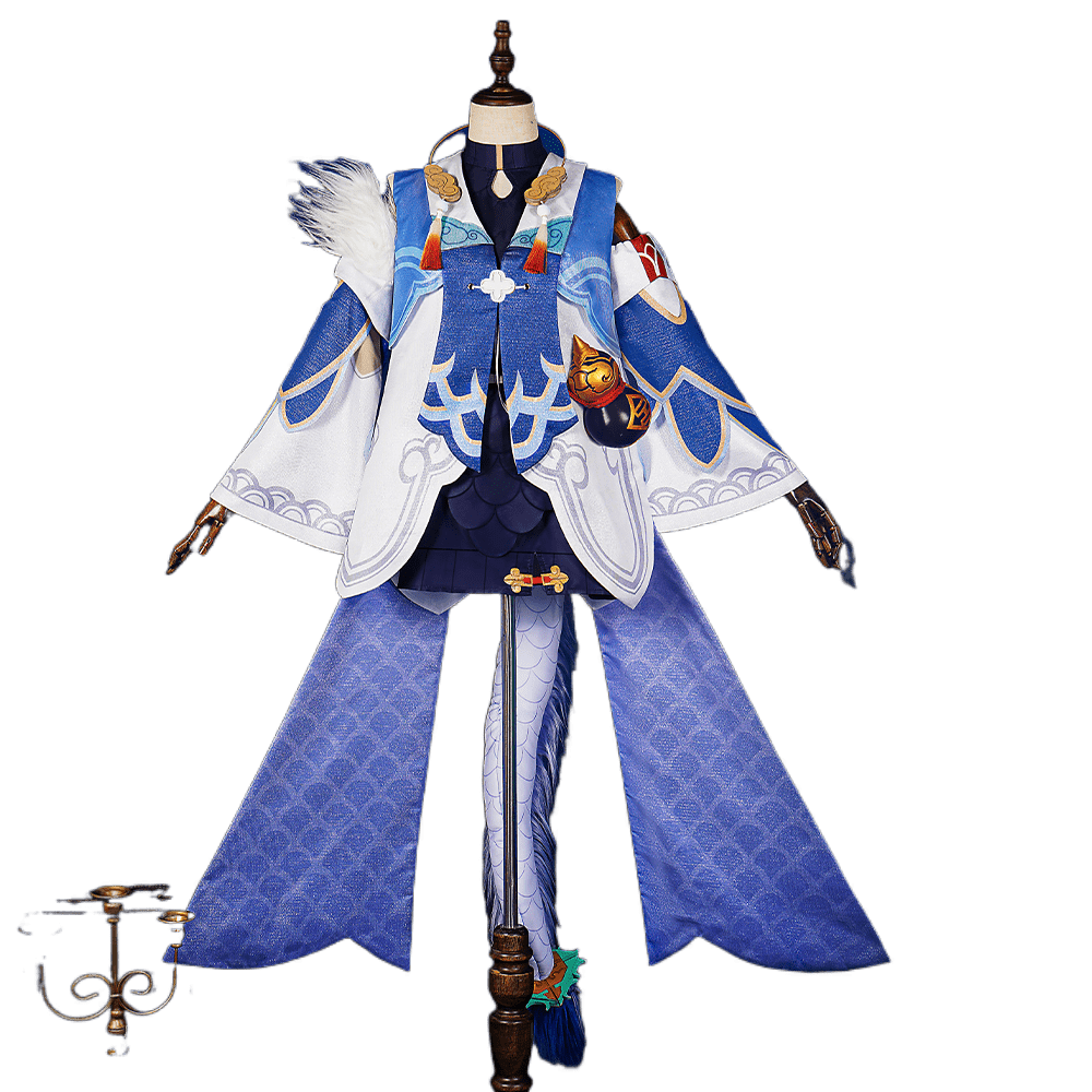 Костюм для косплея Байлу из Honkai Star Rail – идеальный выбор для поклонниц игры!