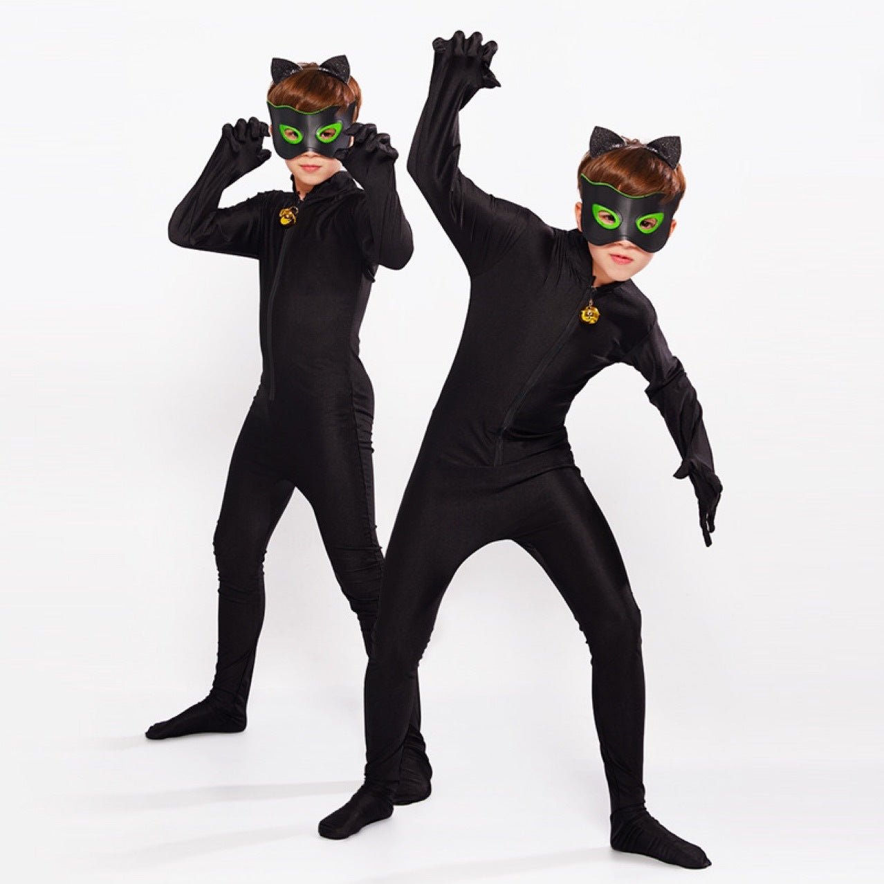 Костюм Ladybug и Чёрный Кот для детей на Хэллоуин - Вдохновленный Miraculous