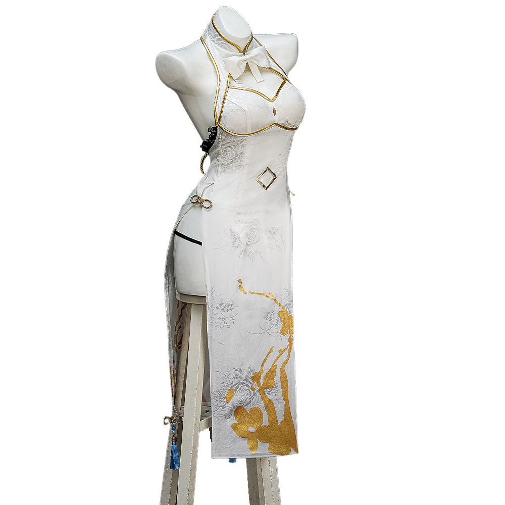 Re:Zero - Начало жизни в другом мире: Костюм Рем в стиле ципао для косплея