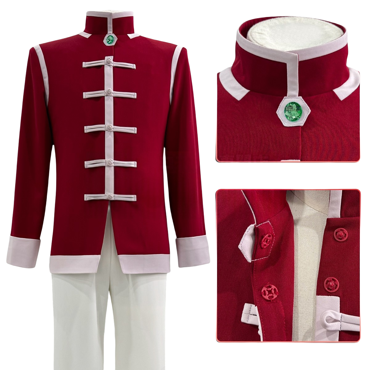 Костюм Курапики Танг Сьют для косплея из Hunter x Hunter