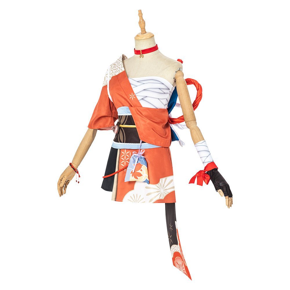 Костюм для косплея Ёимии из Genshin Impact - Аниме-вдохновленный наряд, высокое качество, идеально подходит для ролевых игр