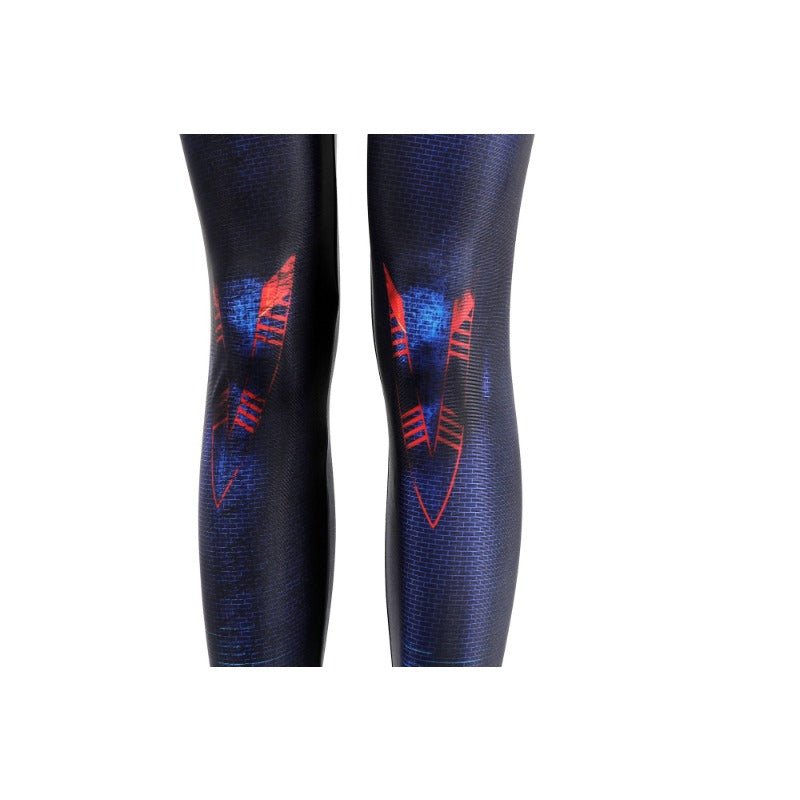 ГОРЯЧИЙ Костюм Spider-Man 2099 Мигеля О'Хары для косплея из фильма 'Человек-Паук: Через вселенные'