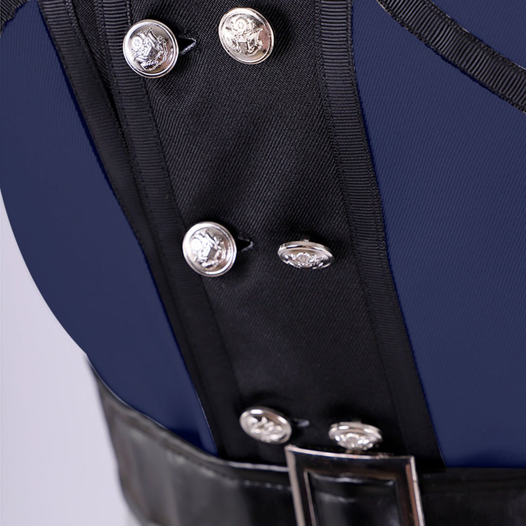 Костюм для косплея Ланна из Final Fantasy - Полный набор (куртка, брюки, ремень) | Игровой наряд FF