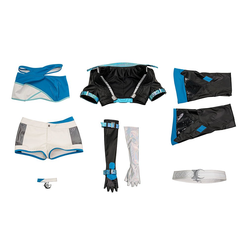 Костюм для косплея Ледяная Луна Снег из Marvel Contest of Champions