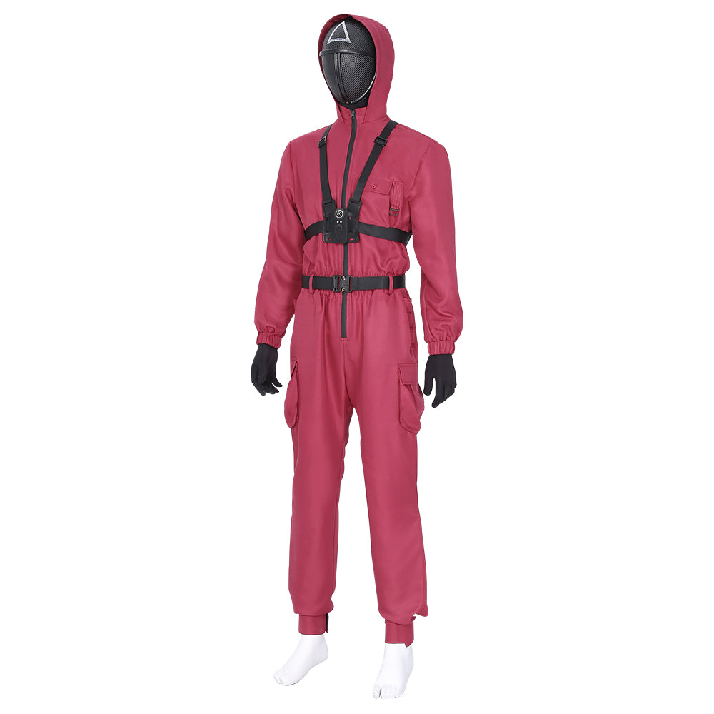 Костюм работника Игры в Кальмара для косплея - Официальный наряд из сериала