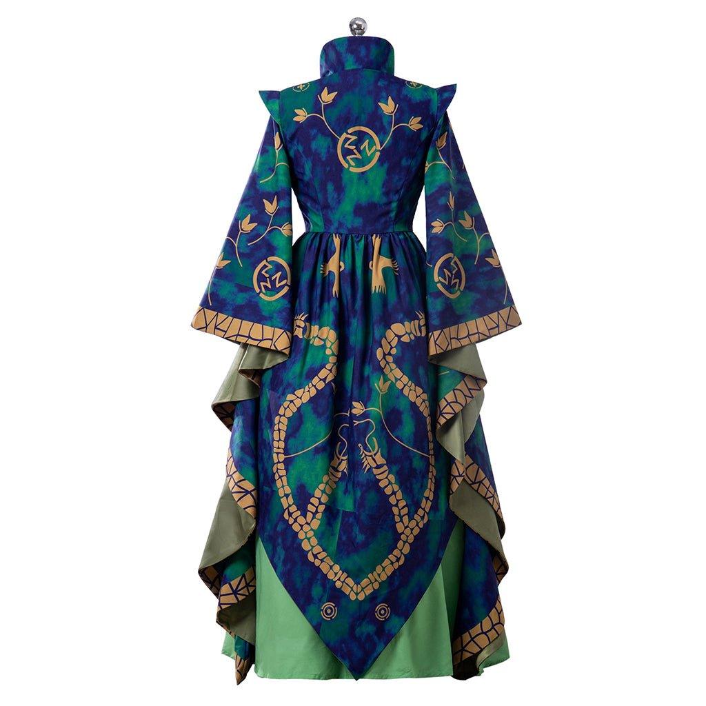 Женский костюм Виннифред Сандлерсон | Зеленое платье ведьмы для Хэллоуина