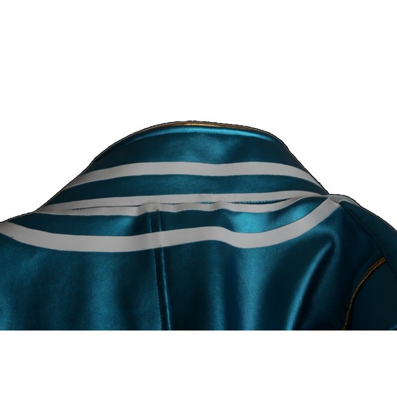 Костюм Вергила из Devil May Cry 3: Тренчкот из кожи для косплея и Хэллоуина