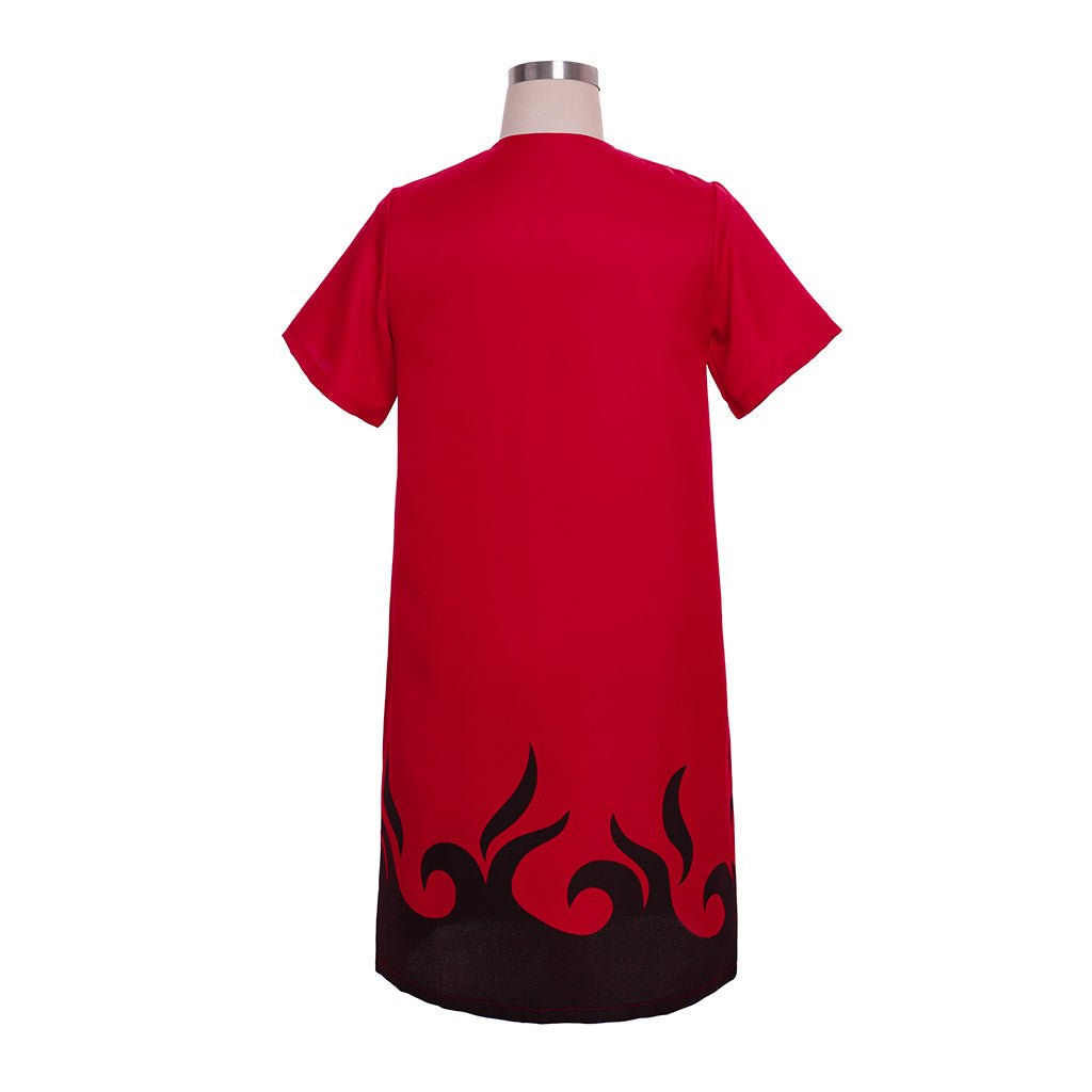 Аниме Наруто Косплей Костюм - Узумаки Наруто Длинный Плащ