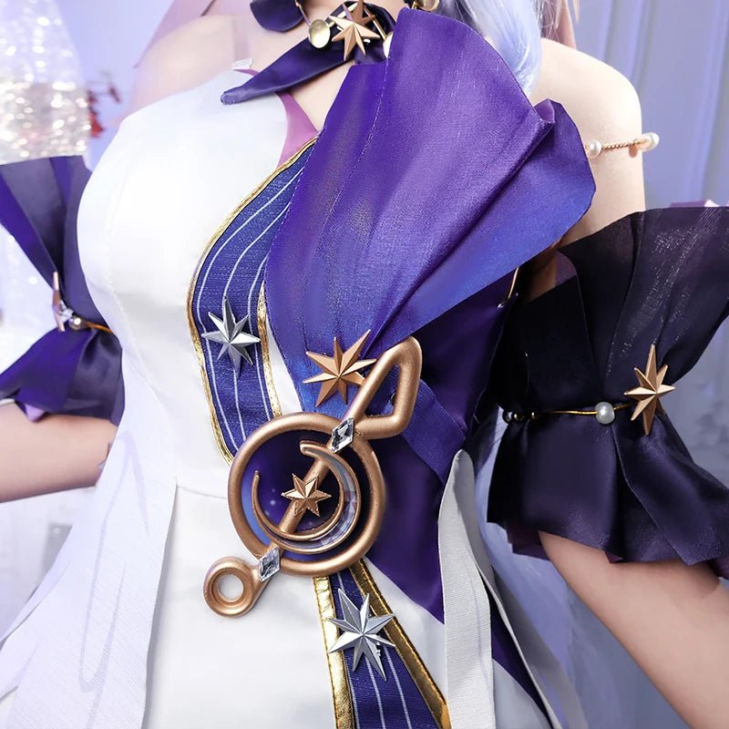 Костюм для косплея Honkai Star Rail Робин, идол-певица Пенакони, женский наряд для Хэллоуина с музыкальными элементами