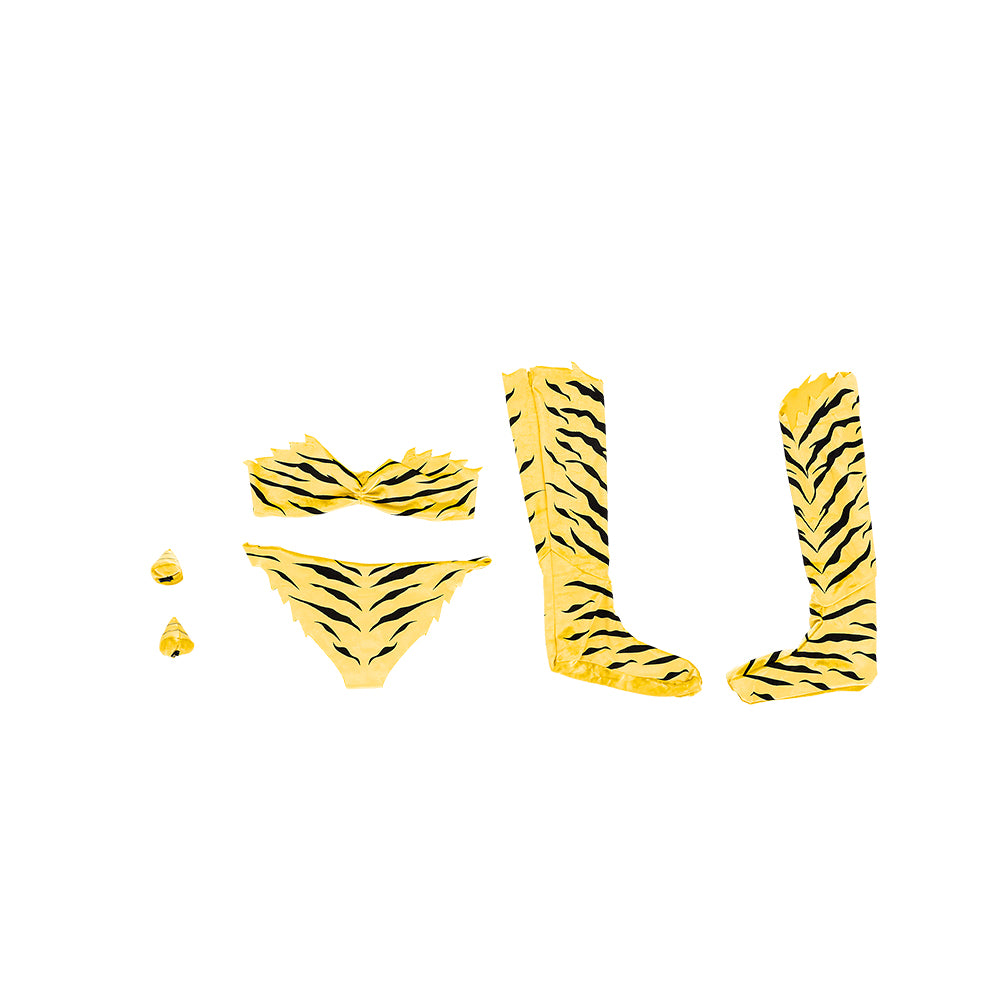 Костюм для косплея Lum из Urusei Yatsura - Высококачественный аниме наряд