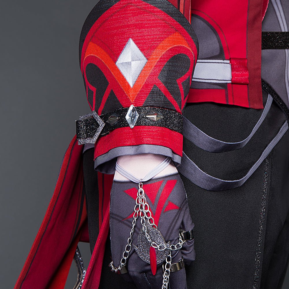 Погрузитесь в ночь с косплей костюмом Дилюка Багровый Вечер - Genshin Impact