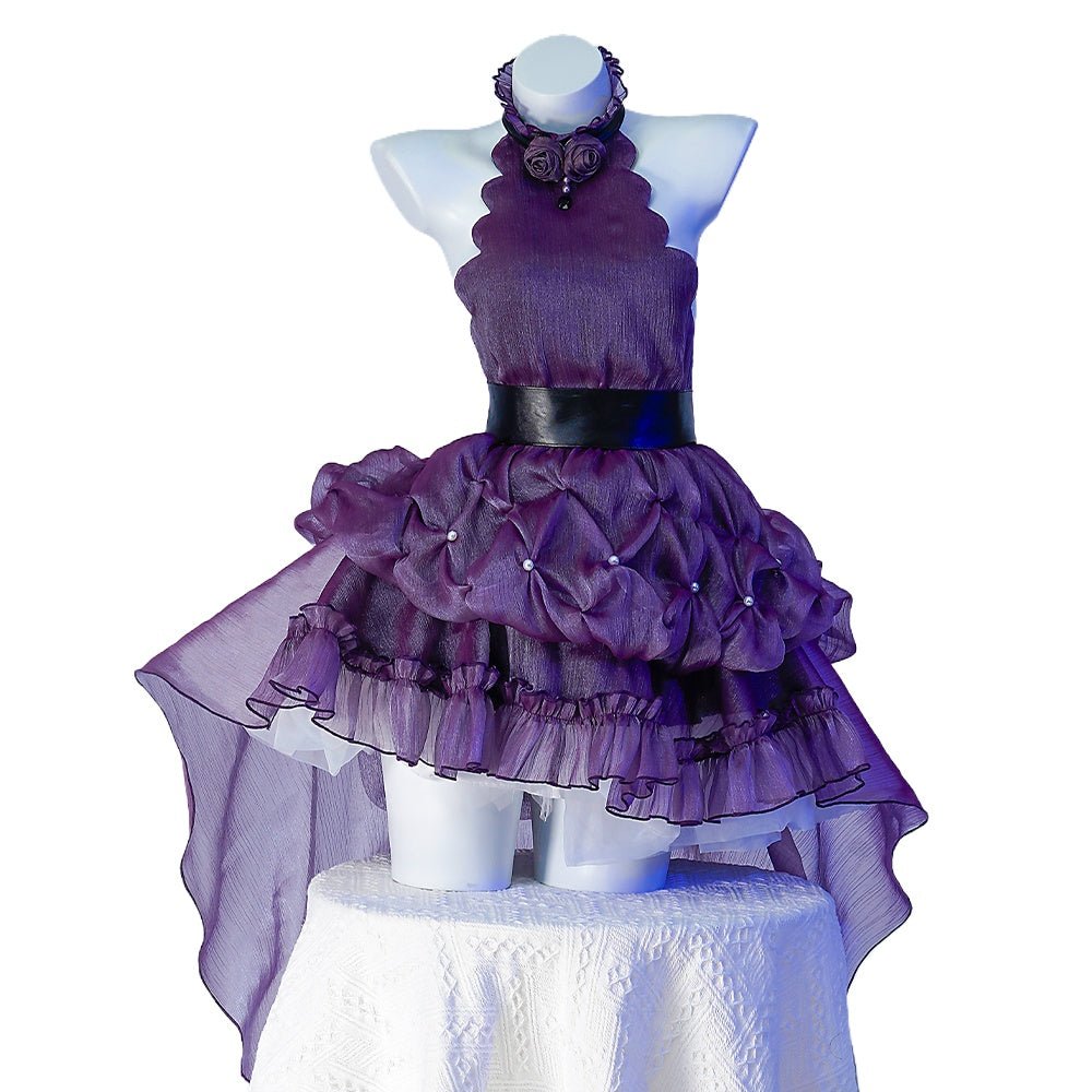 Цветочная Элегантность – Косплей Костюм Рей Аянами из Neon Genesis Evangelion