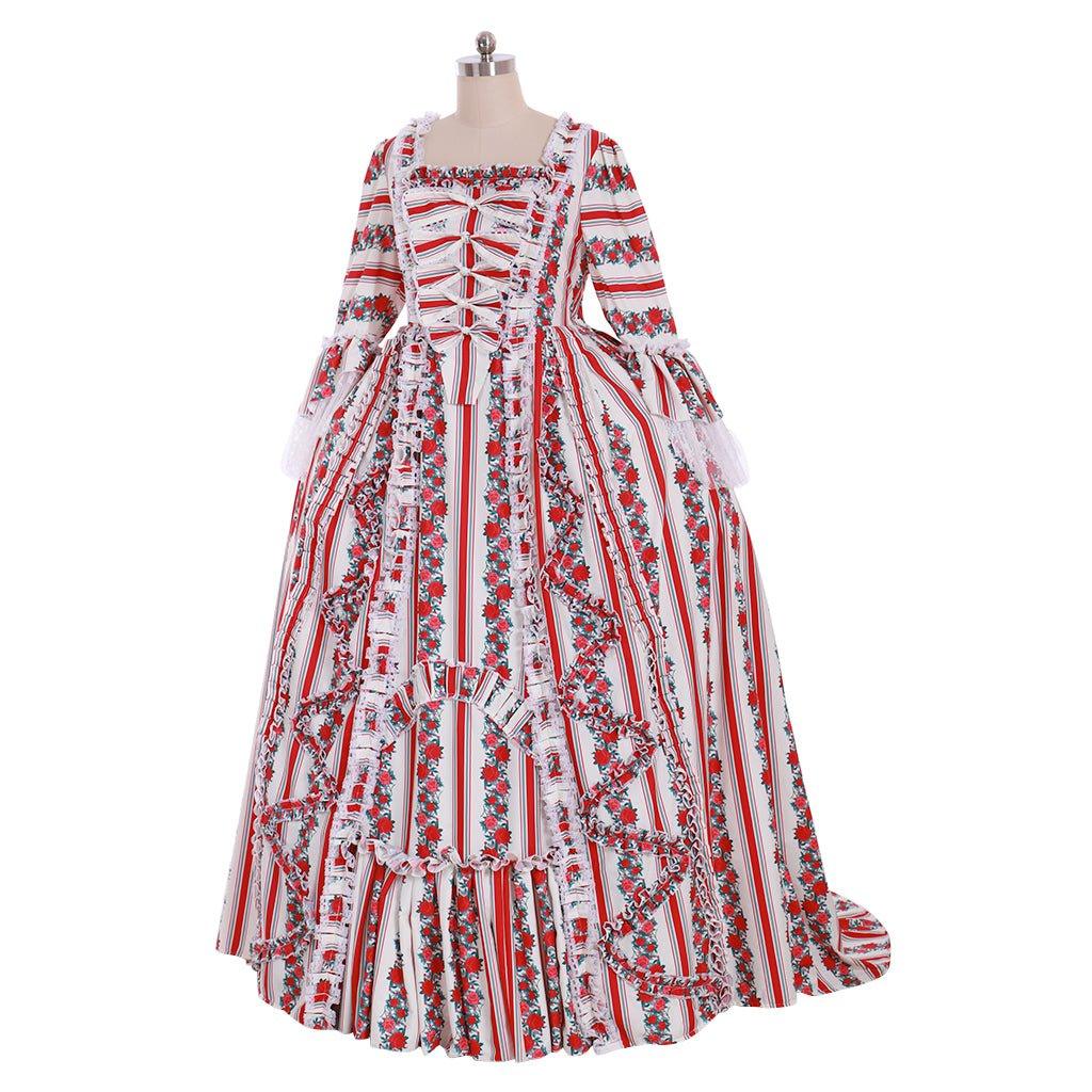 Женское платье Марии Антуанетты в стиле рококо | Викторианский костюм для мероприятий