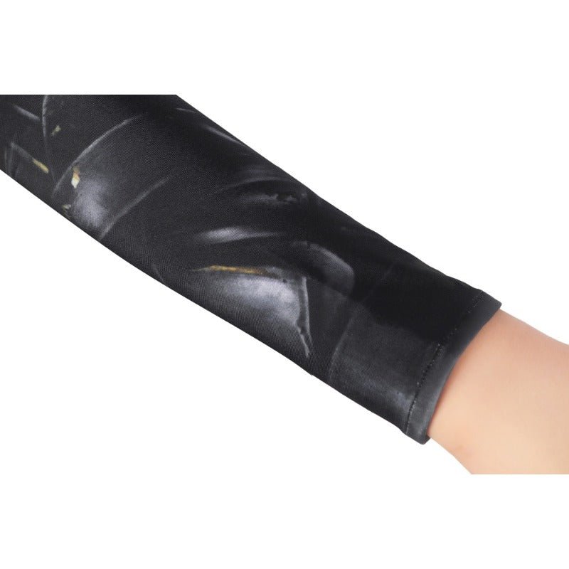 Костюм Тет Адама (Черный Адам) для детей: комбинезон зентай на Хэллоуин