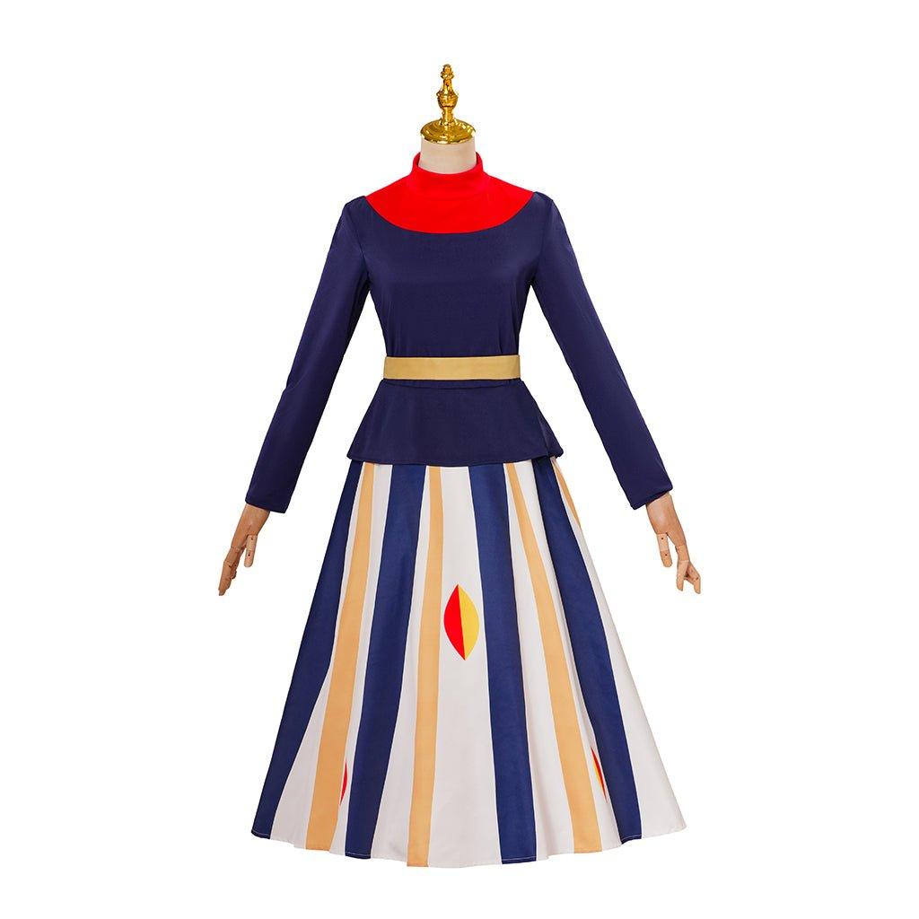 Костюм Фрэнни Робинсон для взрослых женщин | Печатный топ и юбка Хэллоуин униформа