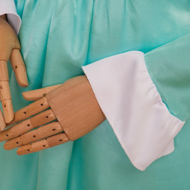 Костюм Принцессы Розалины - Длинное синее платье с короной для женщин и подростков