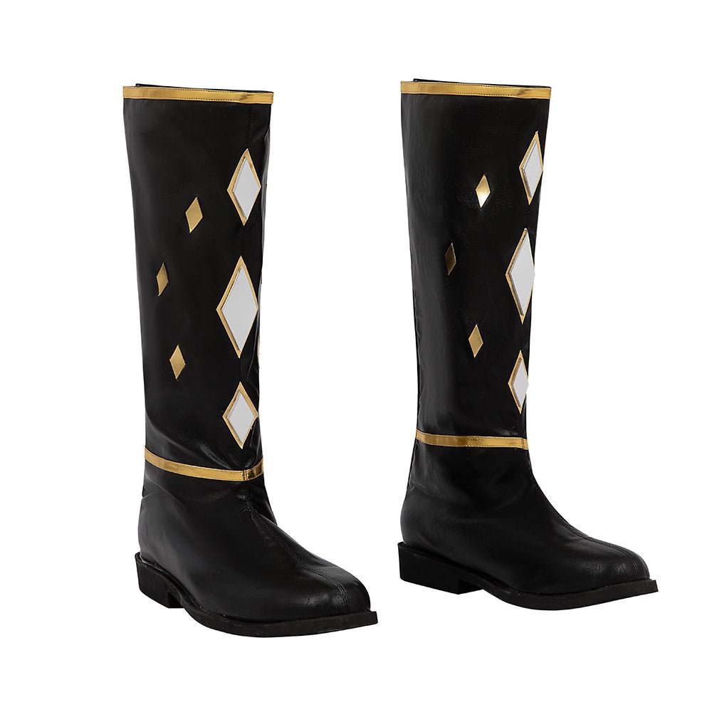 Косплей костюм Черного Ниндзя Рейнджера Power Rangers - Аутентичный дизайн для фанатов