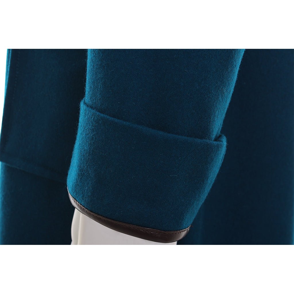 Фантастические твари Ньют Скамандер Синее Пальто – Винтажный Косплей Костюм из Мира Волшебства