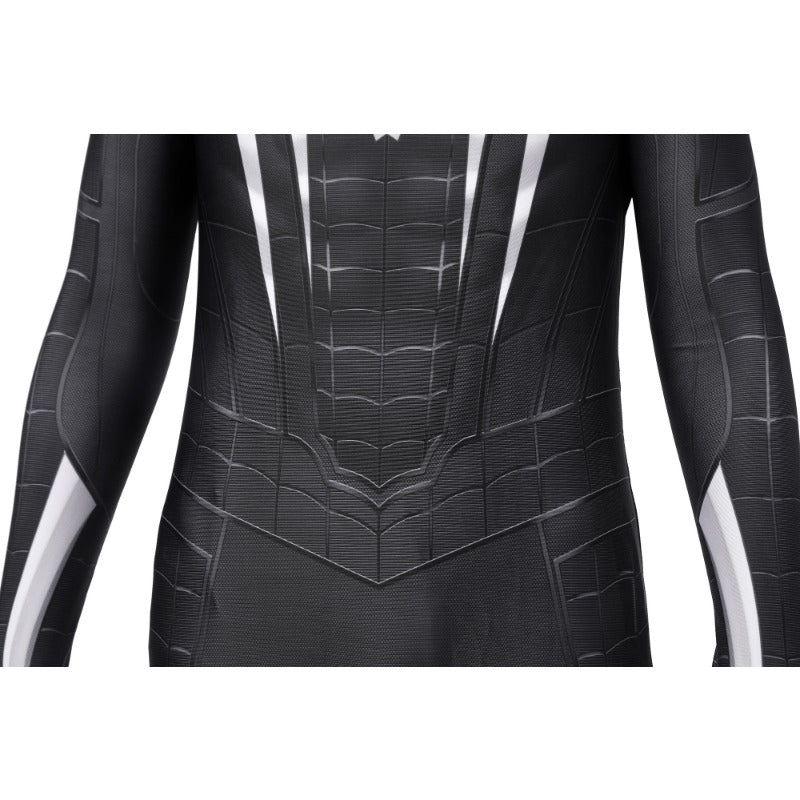 Костюм PS4 Spider-Man Advanced Suit Black для детей, Хэллоуин косплей
