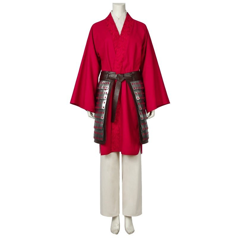 Костюм Мулан для косплея: Армейский боевой костюм, полный набор для женщин