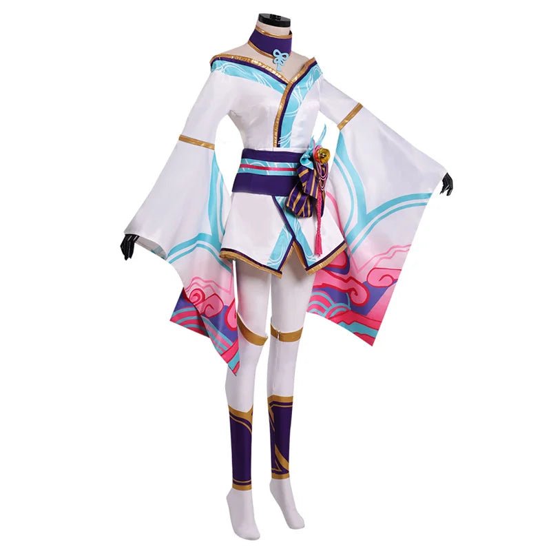 Костюм для косплея LOL Spirit Blossom Ahri - Элегантное платье для женщин