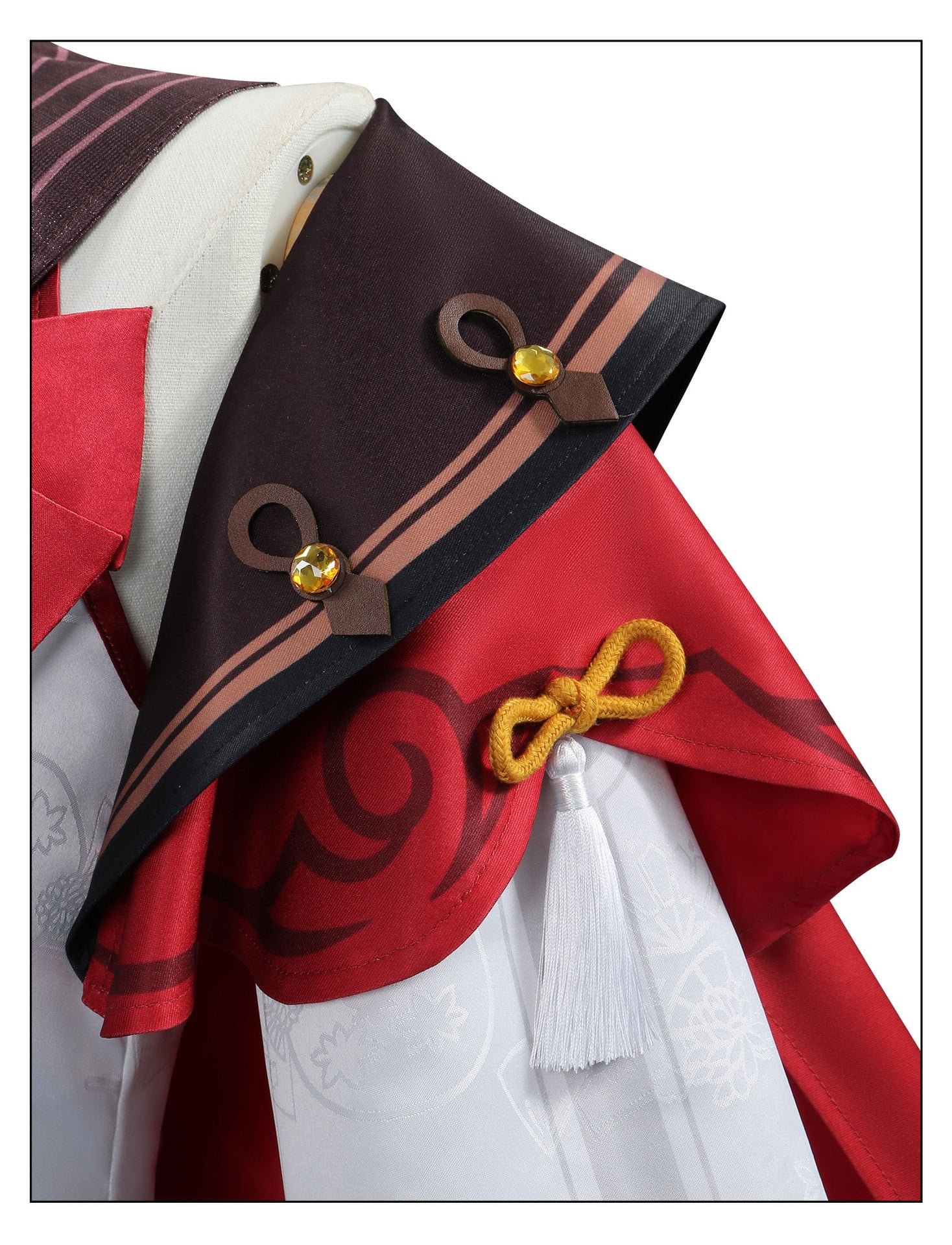 Костюм для косплея Ху Тао из Genshin Impact – Наряд на фестиваль Хайтенг, премиум качество