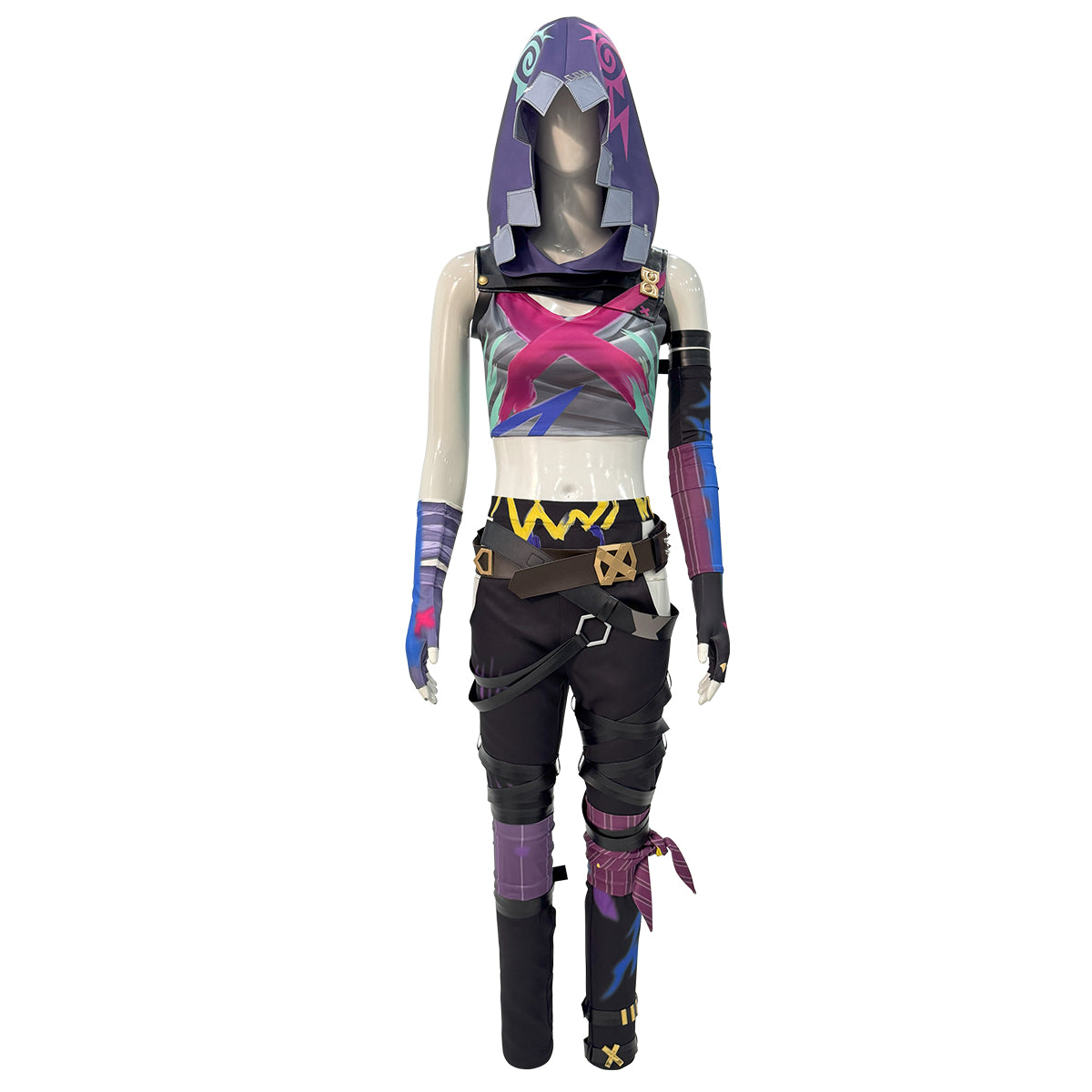 Костюм для косплея Джинкс из Лиги Легенд: Аркейн - Премиум Качество