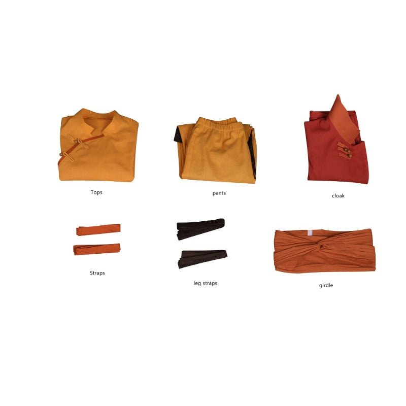 Костюм косплея Аанг Кузон Твинкл Тоуз для Хэллоуина, Рождества, Comic-Con и аниме вечеринок