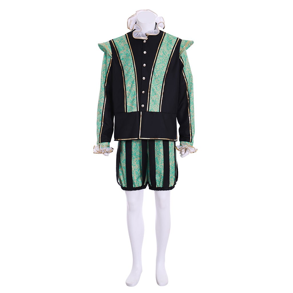 Костюм Тюдорского Принца эпохи Возрождения - Средневековый Викторианский Мужской Костюм | Индивидуальный пошив от Animegrad