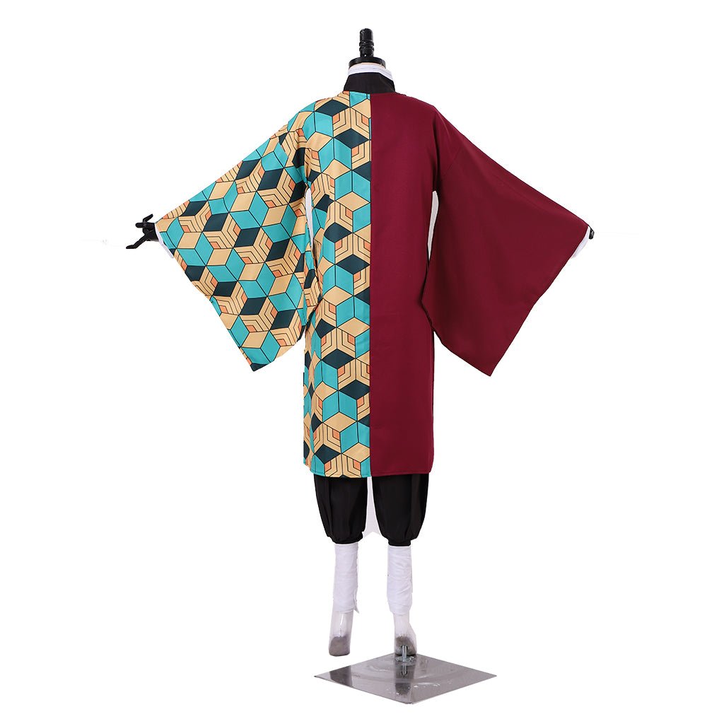 Костюм Гийу из Аниме Истребитель Демонов: Кимоно и Хаори