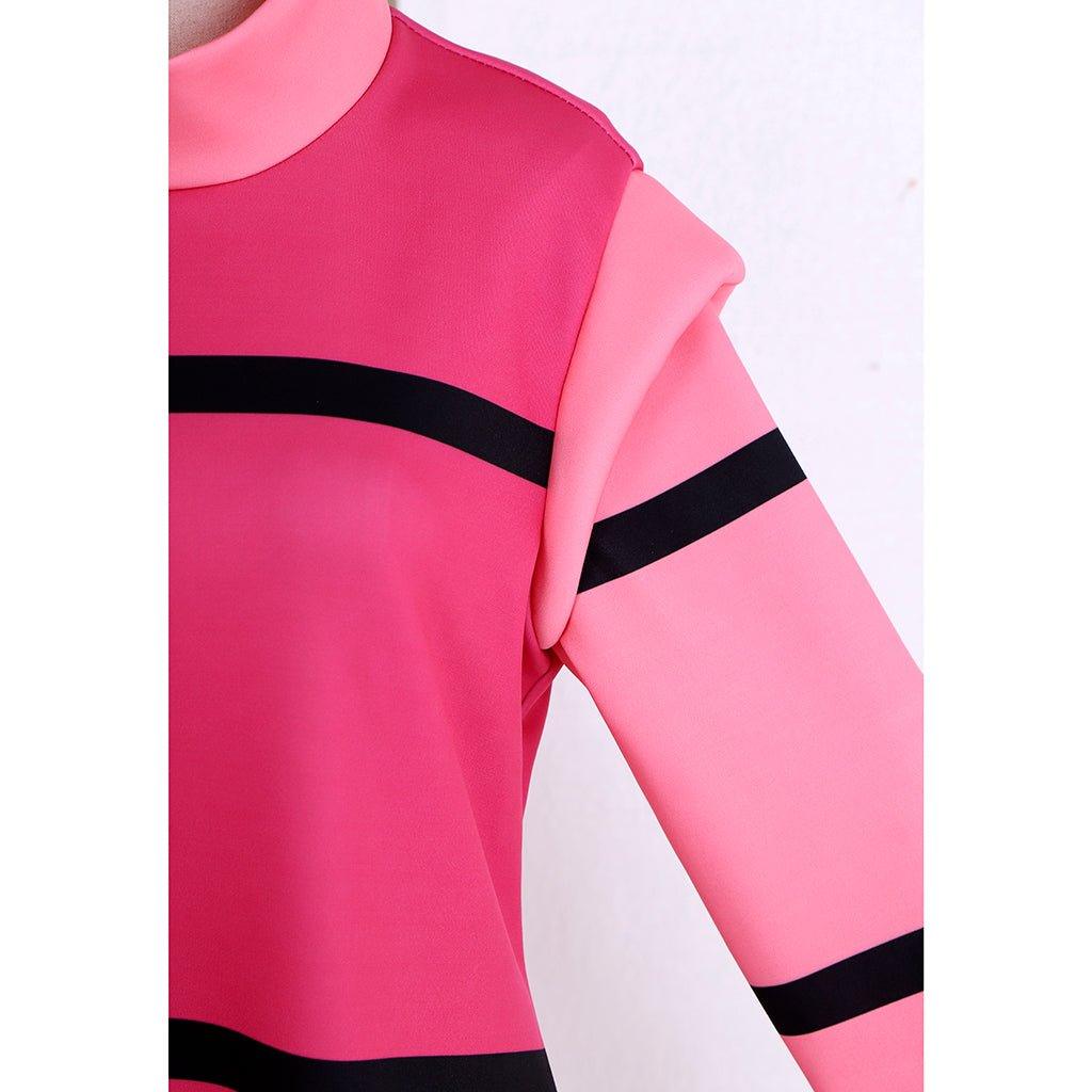 Розовая толстовка для ZIM косплея | Костюм для Хэллоуина и тематических вечеринок | Куртка Invader ZIM