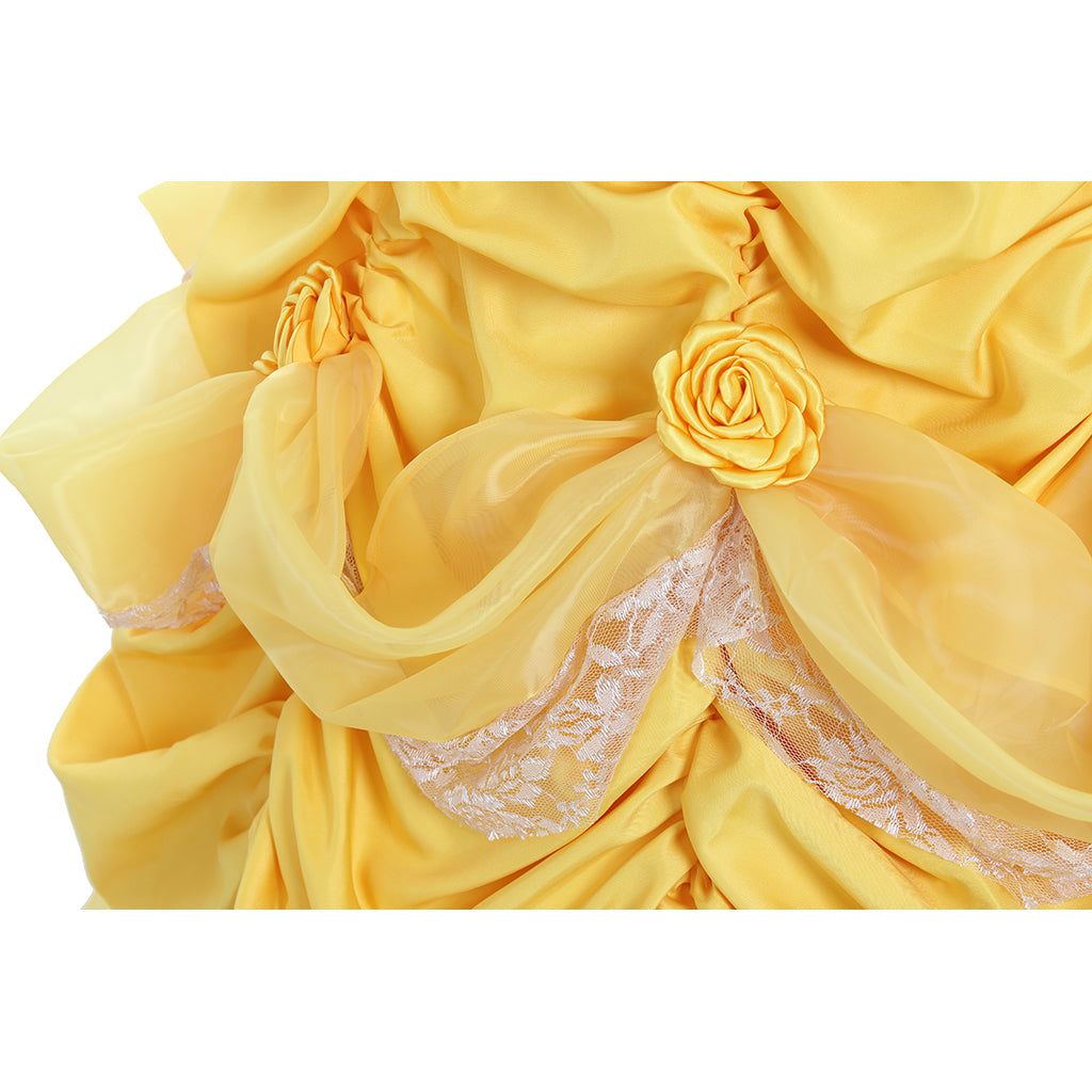 Красавица и Чудовище Белль Костюм для Косплея Серия | Платье Принцессы для Мероприятий