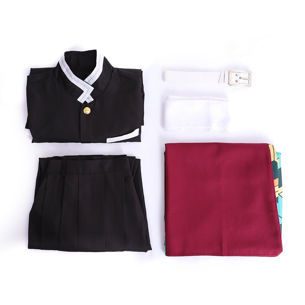 Костюм Гийу из Аниме Истребитель Демонов: Кимоно и Хаори